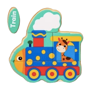 Wooden Toddler Jigsaw Puzzles Toys for 1-3 Years Olds
