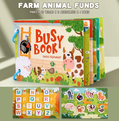 Inspired Vehicle Learning Activity Book for Kids