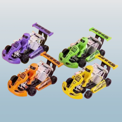 Mini Pull-Back Go-Kart Racer