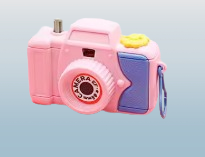 Children's Handheld Projection Camera Toy – Fun Cartoon Design