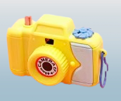 Children's Handheld Projection Camera Toy – Fun Cartoon Design