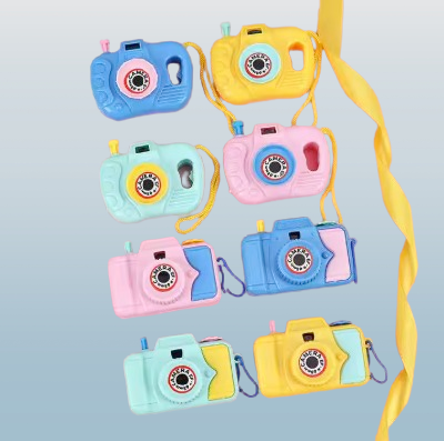 Children's Handheld Projection Camera Toy – Fun Cartoon Design