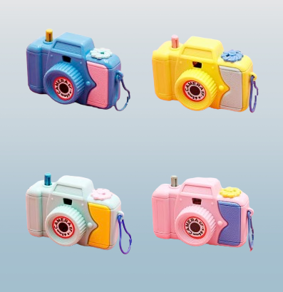 Children's Handheld Projection Camera Toy – Fun Cartoon Design