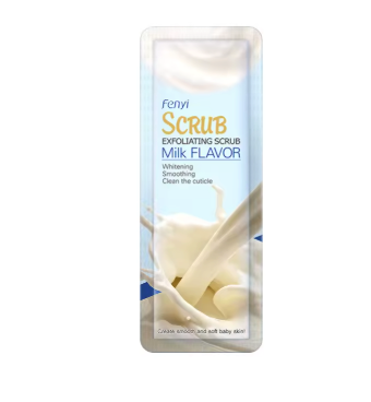 Fenyi Skin Scrub Mini Sachet – 3g (Shea Butter, Honey Peach, or Milk Flavor) - 2 Packs