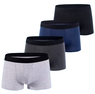 4-Pack Men’s Seamless Boxer Briefs