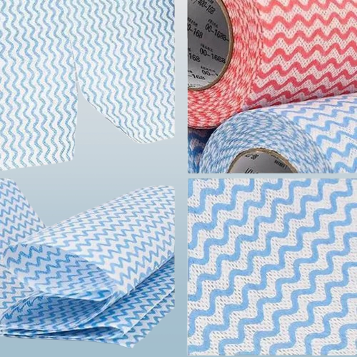 50-Roll Non-Woven Kitchen Disposable Dish Towels