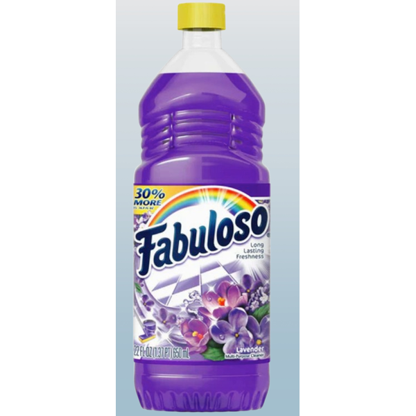Fabuloso All-Purpose Cleaner – Lavender Scent, 22 oz (650 mL)