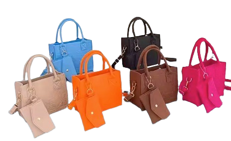 Women's Mini Polyester Quilted Tote Set, 2-Piece