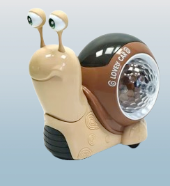 Light-Up Musical Snail & Crab Crawling Toys