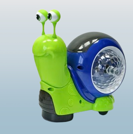 Light-Up Musical Snail & Crab Crawling Toys