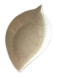 Leaf-Shaped Multi-Purpose Seasoning Dish - Set of 2