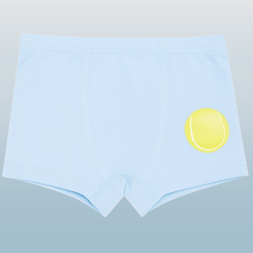 Boys' Cotton Boxer Briefs – Sports Ball Print