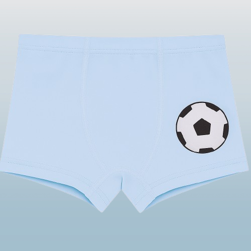Boys' Cotton Boxer Briefs – Sports Ball Print