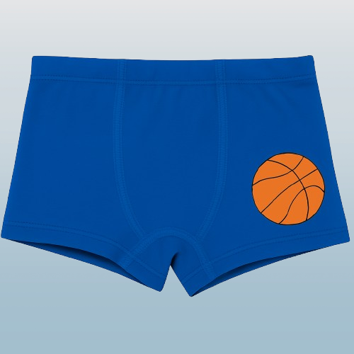 Boys' Cotton Boxer Briefs – Sports Ball Print