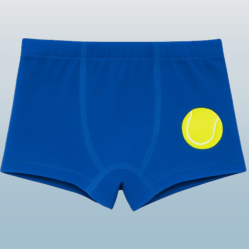 Boys' Cotton Boxer Briefs – Sports Ball Print