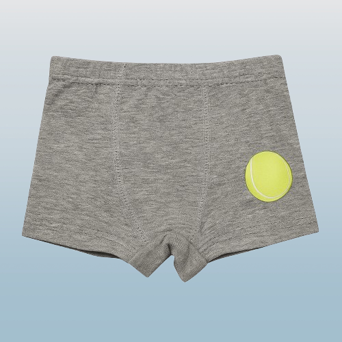 Boys' Cotton Boxer Briefs – Sports Ball Print