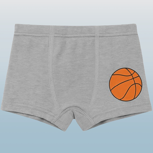 Boys' Cotton Boxer Briefs – Sports Ball Print