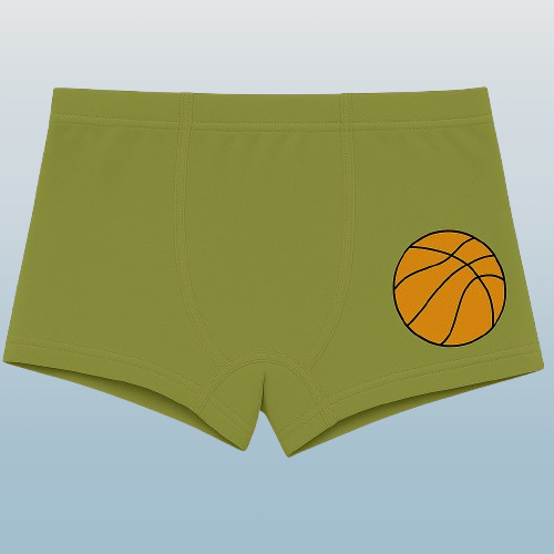 Boys' Cotton Boxer Briefs – Sports Ball Print