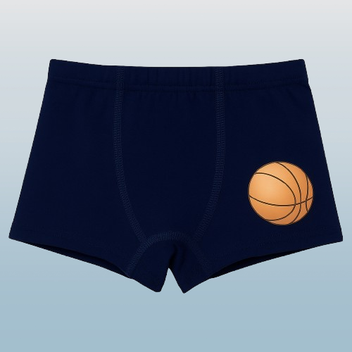Boys' Cotton Boxer Briefs – Sports Ball Print