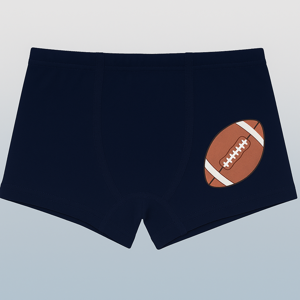 Boys' Cotton Boxer Briefs – Sports Ball Print