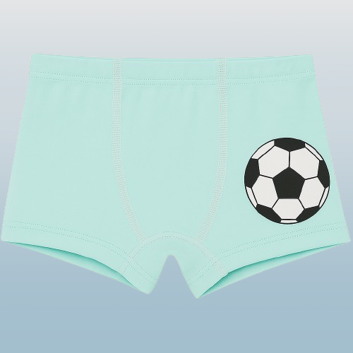 Boys' Cotton Boxer Briefs – Sports Ball Print