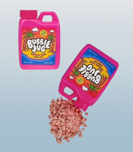 Bubble Jug Tropical Fruit Bubble Gum 1.94oz