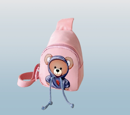 Children's Bear Crossbody Chest Bag