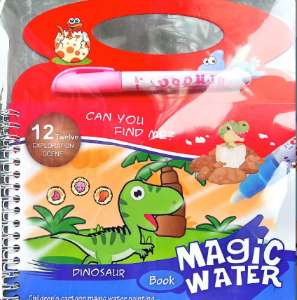 Magic Water Drawing Book Magic Water Reusable Doodle Board for Kids