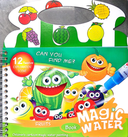 Magic Water Drawing Book Magic Water Reusable Doodle Board for Kids