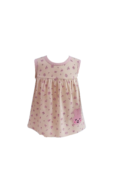 Girls' Sleeveless Summer Dresses, 6-Pack - Fits Size 18 to 24 Months