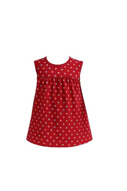 Girls' Sleeveless Summer Dresses, 6-Pack - Fits Size 18 to 24 Months