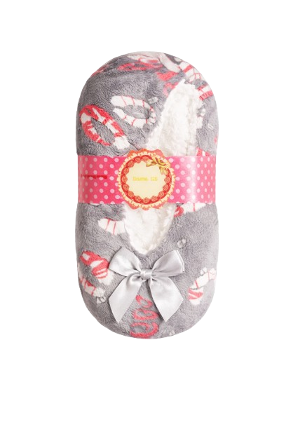 Anti-Slip Indoor Warm Plush Slippers - One Size Fits Most