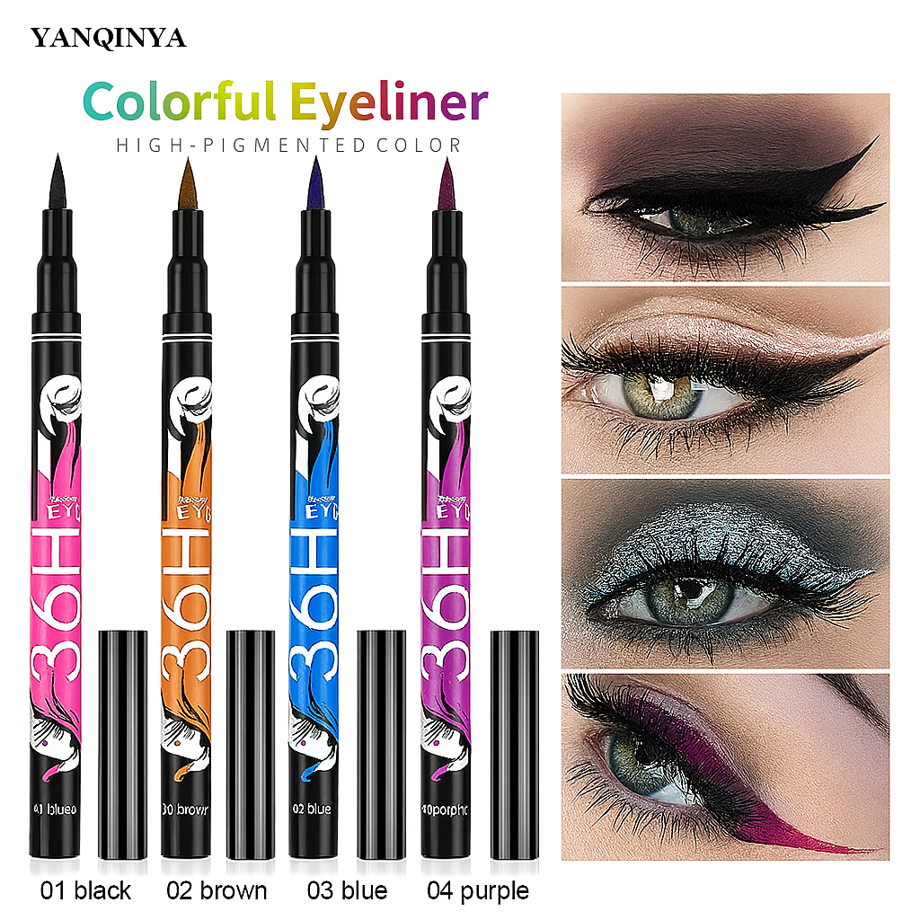 36H Waterproof Color Eyeliner Pen