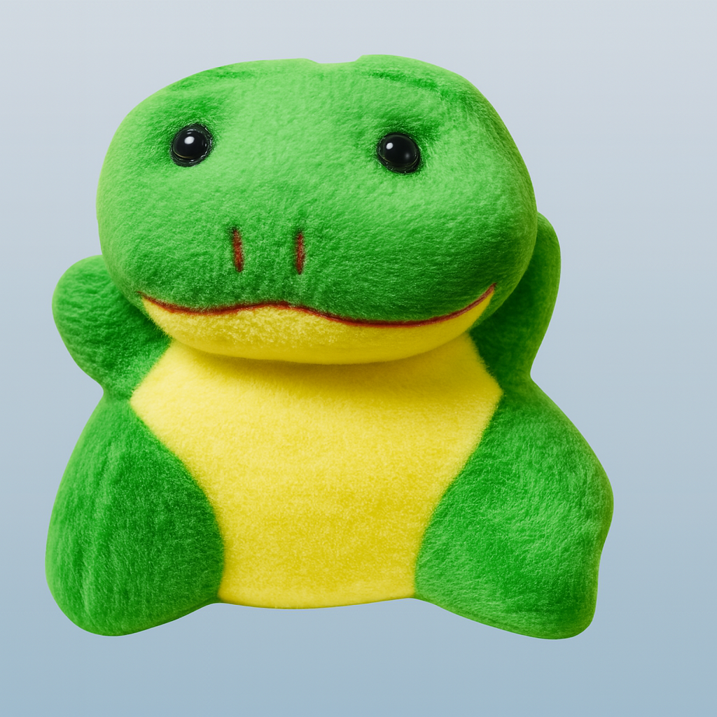 Mini Plush Animal Toy Keychain – Assorted Characters for Kids