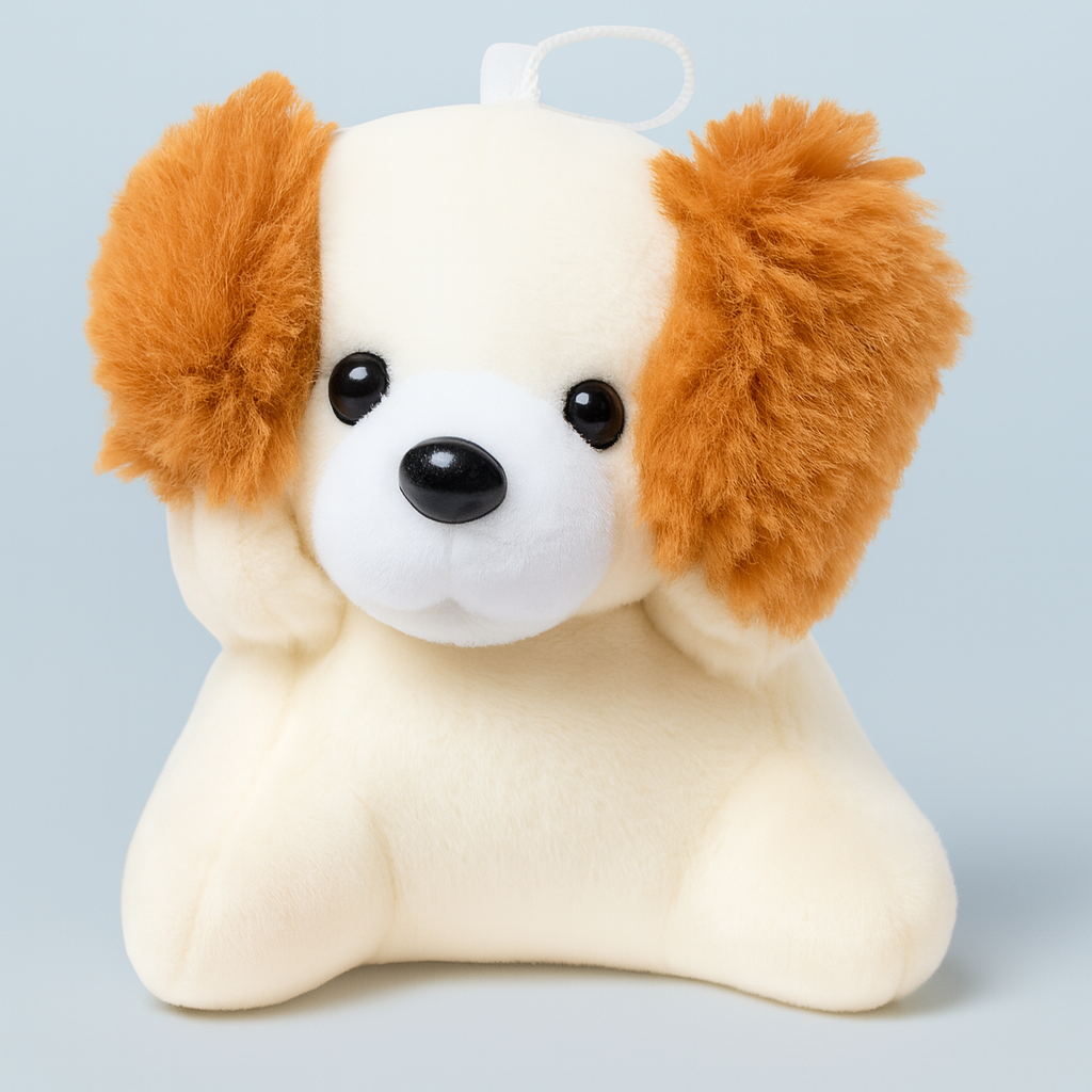 Mini Plush Animal Toy Keychain – Assorted Characters for Kids