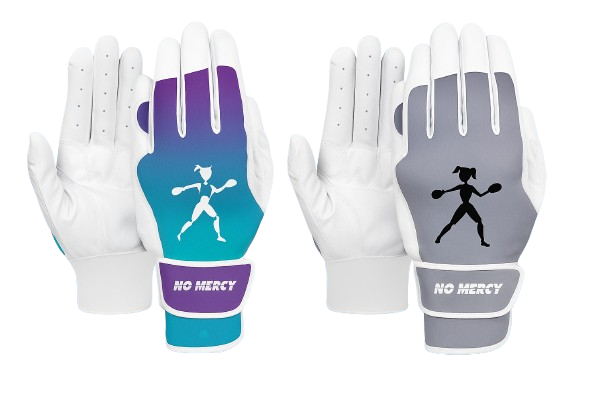 No Mercy Women Softball Batting Glove