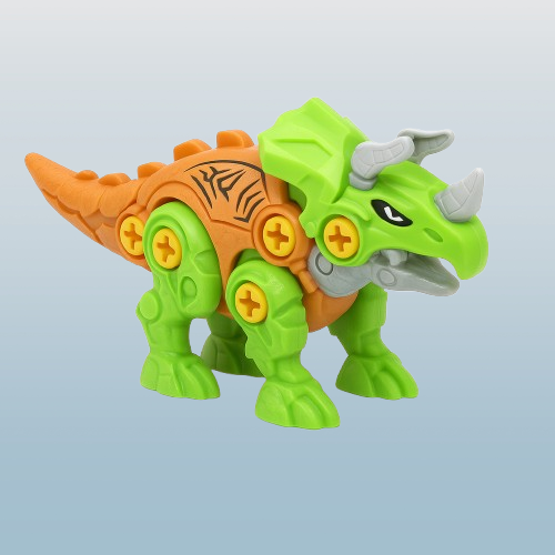 Dinosaur Take Apart STEM Toy Set for Kids, Educational Construction Engineering Building Playset, Build Your Own Dino Toys