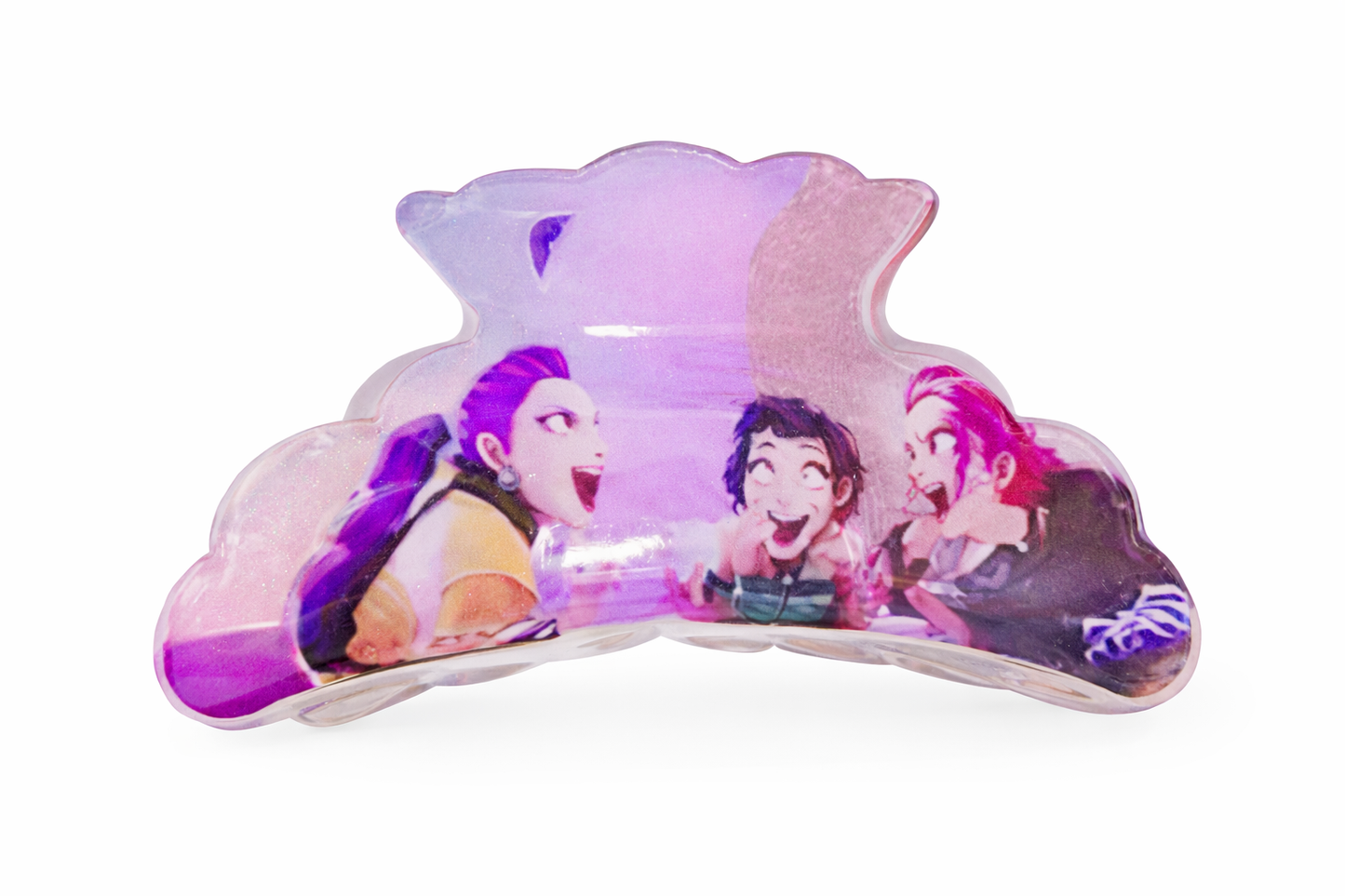 Kpop Hunter Trio Hair Claw Clips – 6 Pack Fashion Hair Accessories
