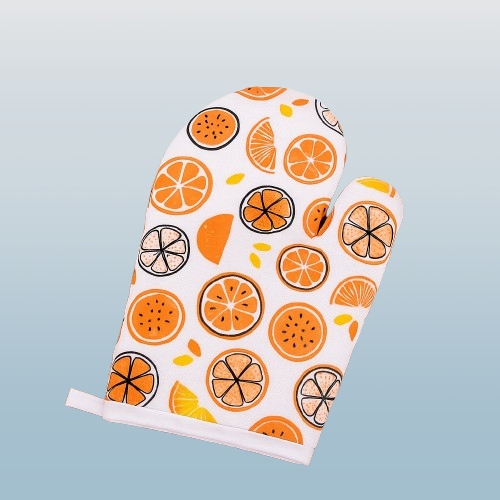 Heat-Resistant Cotton Oven Mittenss