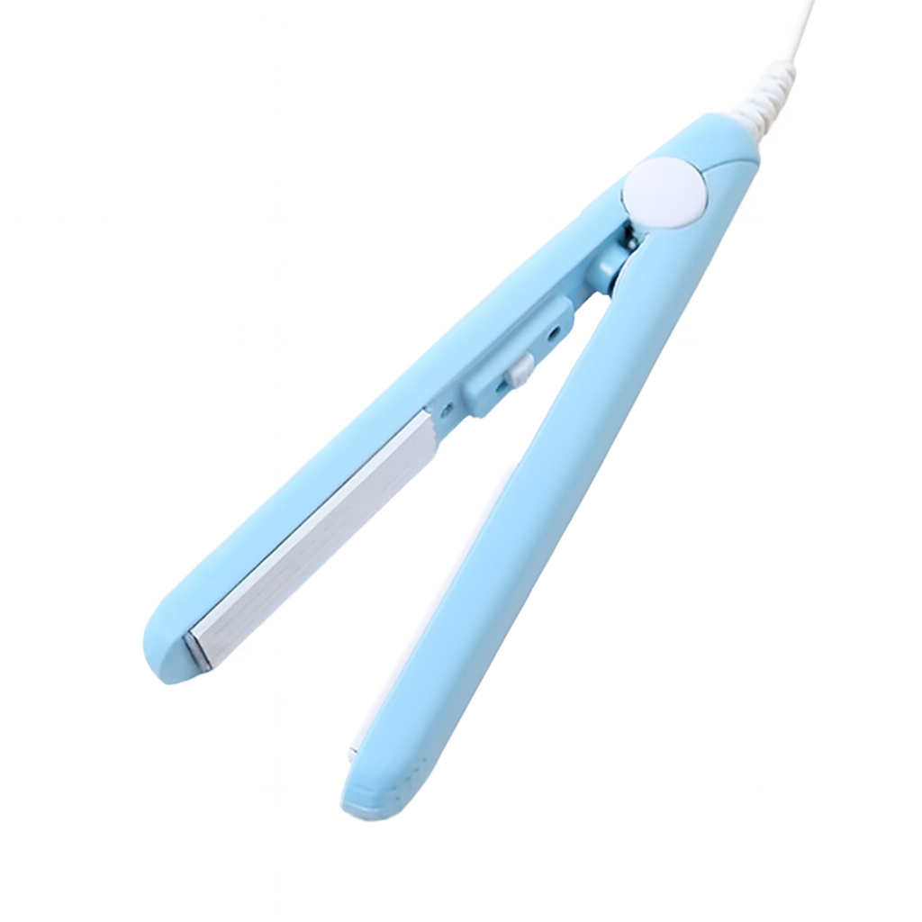 Mini Ceramic Hair Straightener – Travel-Size Flat Iron for Quick Styling