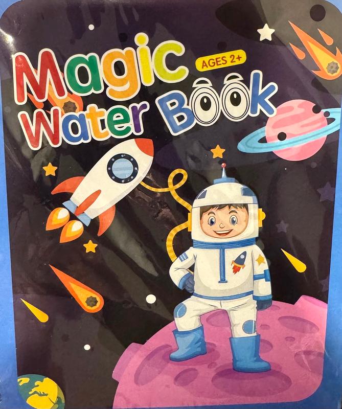 Magic Water Drawing Book Magic Water Reusable Doodle Board for Kids