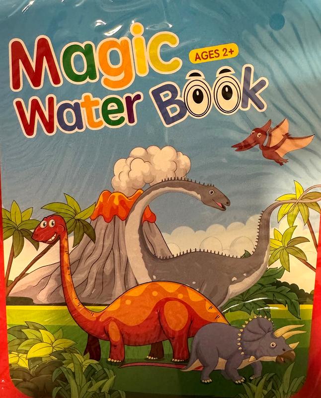Magic Water Drawing Book Magic Water Reusable Doodle Board for Kids