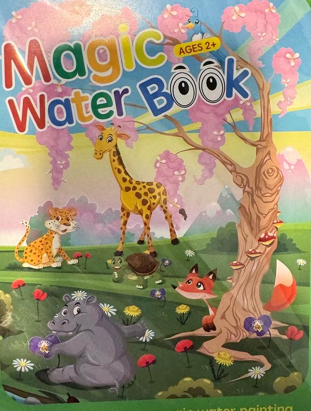 Magic Water Drawing Book Magic Water Reusable Doodle Board for Kids