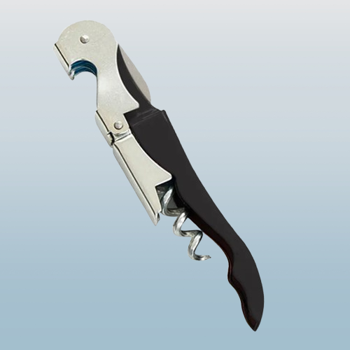 3-in-1 Stainless Steel Waiter's Corkscrew – Bottle Opener & Foil Cutter