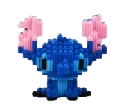 Creative Mini 3D Stitch & Angel Building Blocks Toy – Colorful DIY Model Set for Kids