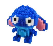 Creative Mini 3D Stitch & Angel Building Blocks Toy – Colorful DIY Model Set for Kids