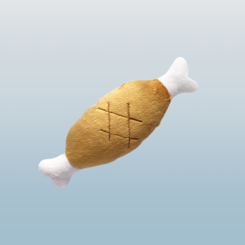 Squeaky & Bite Dog Plush Toys