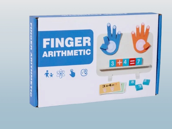 Wooden Finger Arithmetic Educational Math Toy