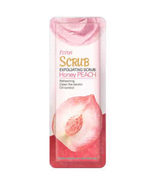 Fenyi Skin Scrub Mini Sachet – 3g (Shea Butter, Honey Peach, or Milk Flavor) - 2 Packs