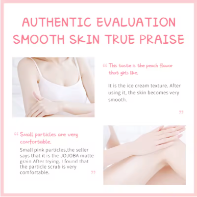 Fenyi Skin Scrub Mini Sachet – 3g (Shea Butter, Honey Peach, or Milk Flavor) - 2 Packs